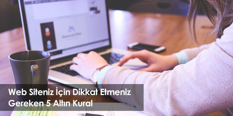 web tasarim 5 altin kural