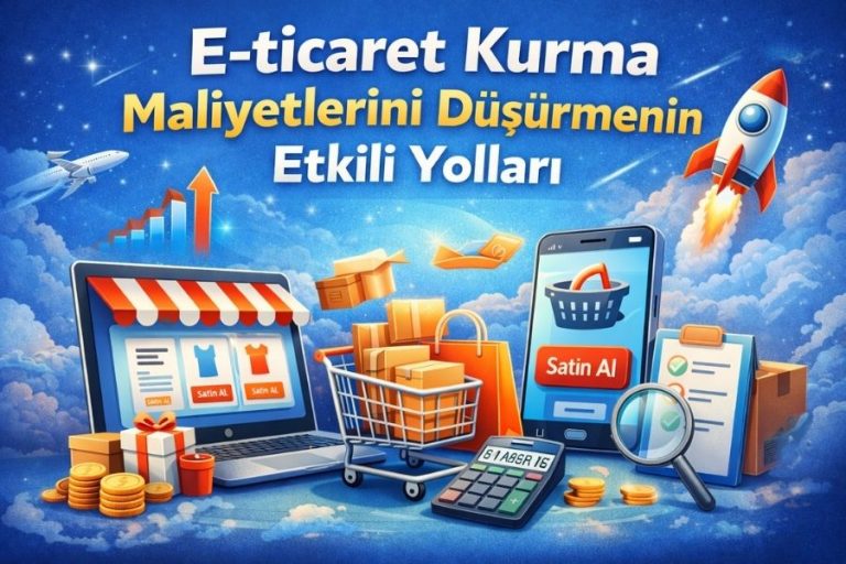 E-ticaret Kurma Maliyetlerini Düşürmenin Etkili Yollar