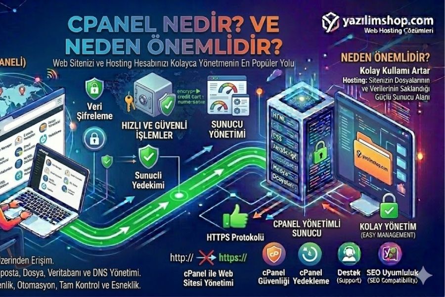cPanel nedir? 1 cpanel nedir