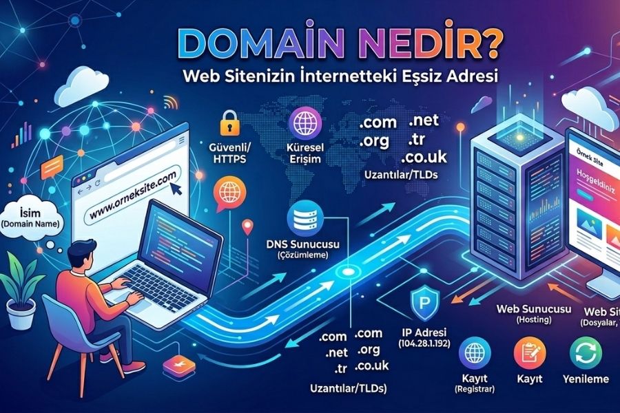 domain nedir yazilimshop