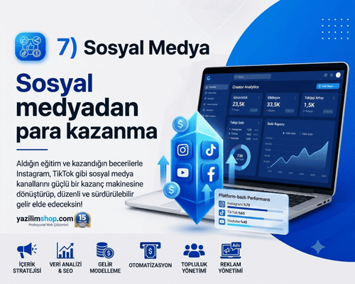 Web Tasarım Eğitim Paketi 7 sosyalmedya-egitimi-yazilimshopcom