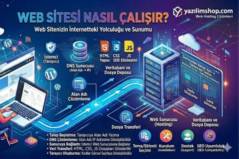 Web Sitesi Nasıl Çalışır?