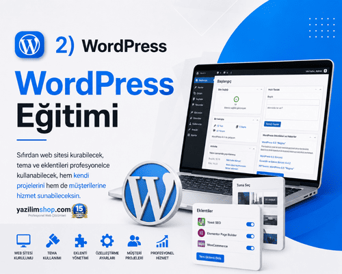 Web Tasarım Eğitim Paketi 2 wordpress-egitimi-yazilimshopcom