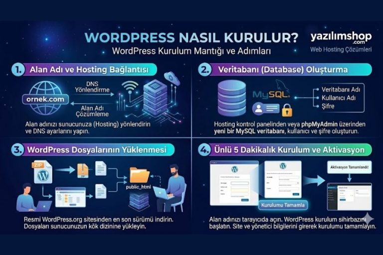 WordPress Nasıl Kurulur Mantığı? 3 WordPress Nasıl Kurulur Mantığı?