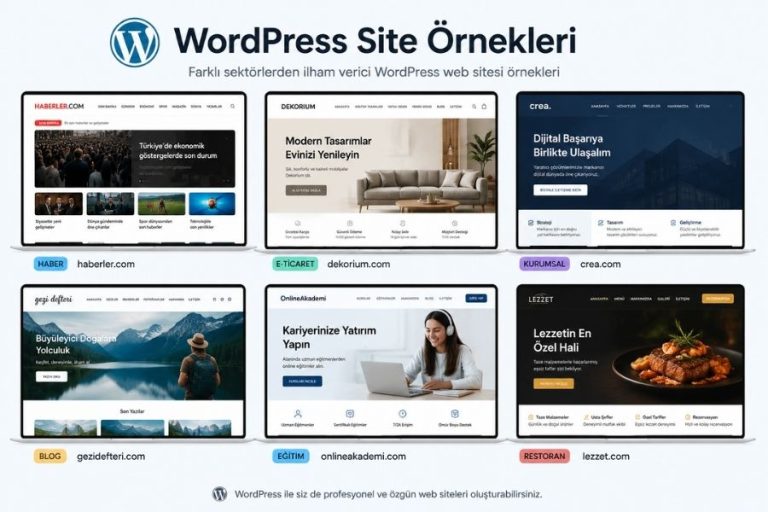 WordPress Site Örnekleri 3 WordPress Site Örnekleri